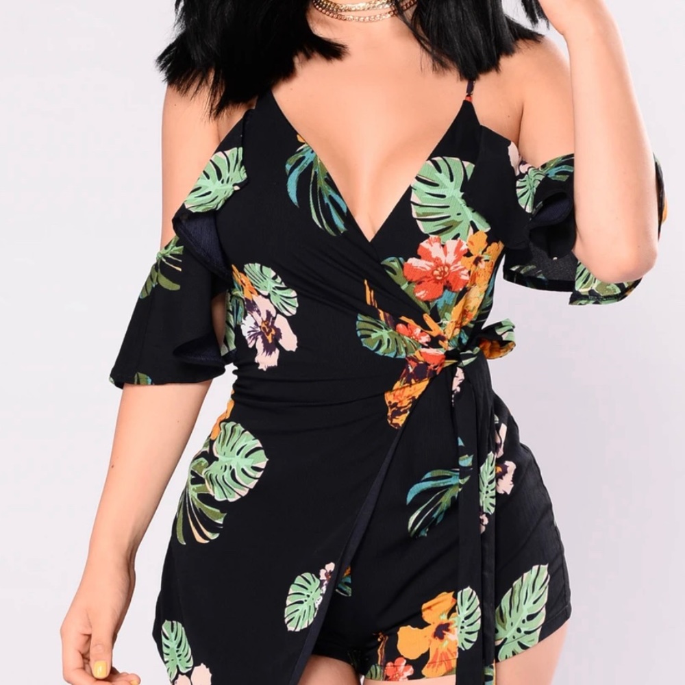 Vidette Floral Romper